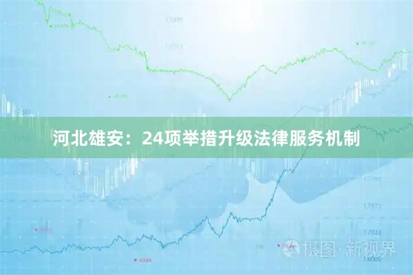 河北雄安：24项举措升级法律服务机制