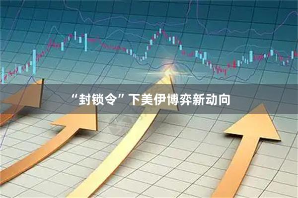 “封锁令”下美伊博弈新动向